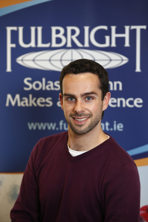 Dr Michael Paye, 2016 Fulbright-NUI Student Award recipient.