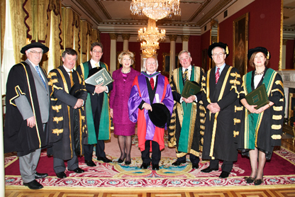 President Michael D Higgins Group Shot