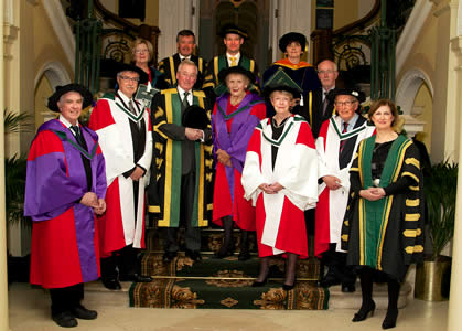 NUI Honorary Degree Recipients 2014