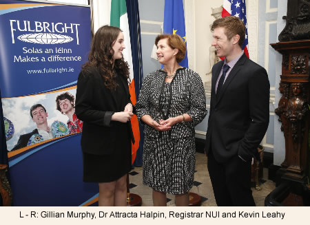 L-R: Gillian Murphy Dr Attracta Halpin Kevin Leahy