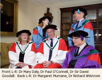 NUI Honorary Degree Conferees Group Photo