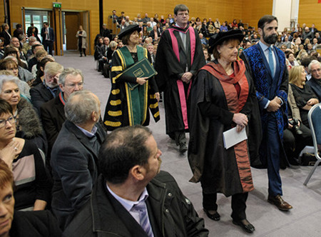 NUI Chancellor Dr Maurice Manning at RCSI Conferring 