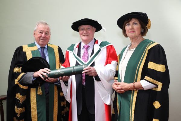 NUI honours Michael Conry, Irish folklorist