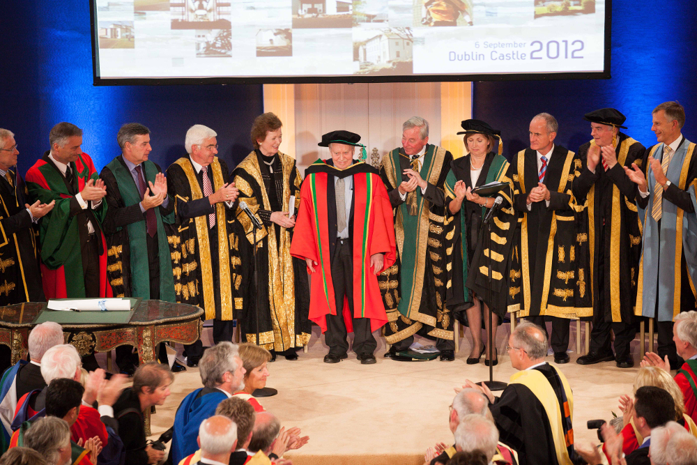 Anniversary of the conferring of an Honorary Degree on Charles Feeney