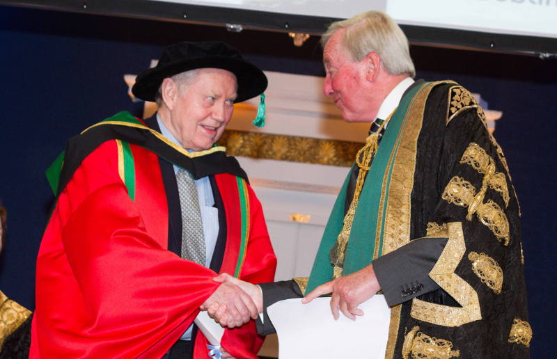 Chuck Feeney Honorary Conferring Image 1