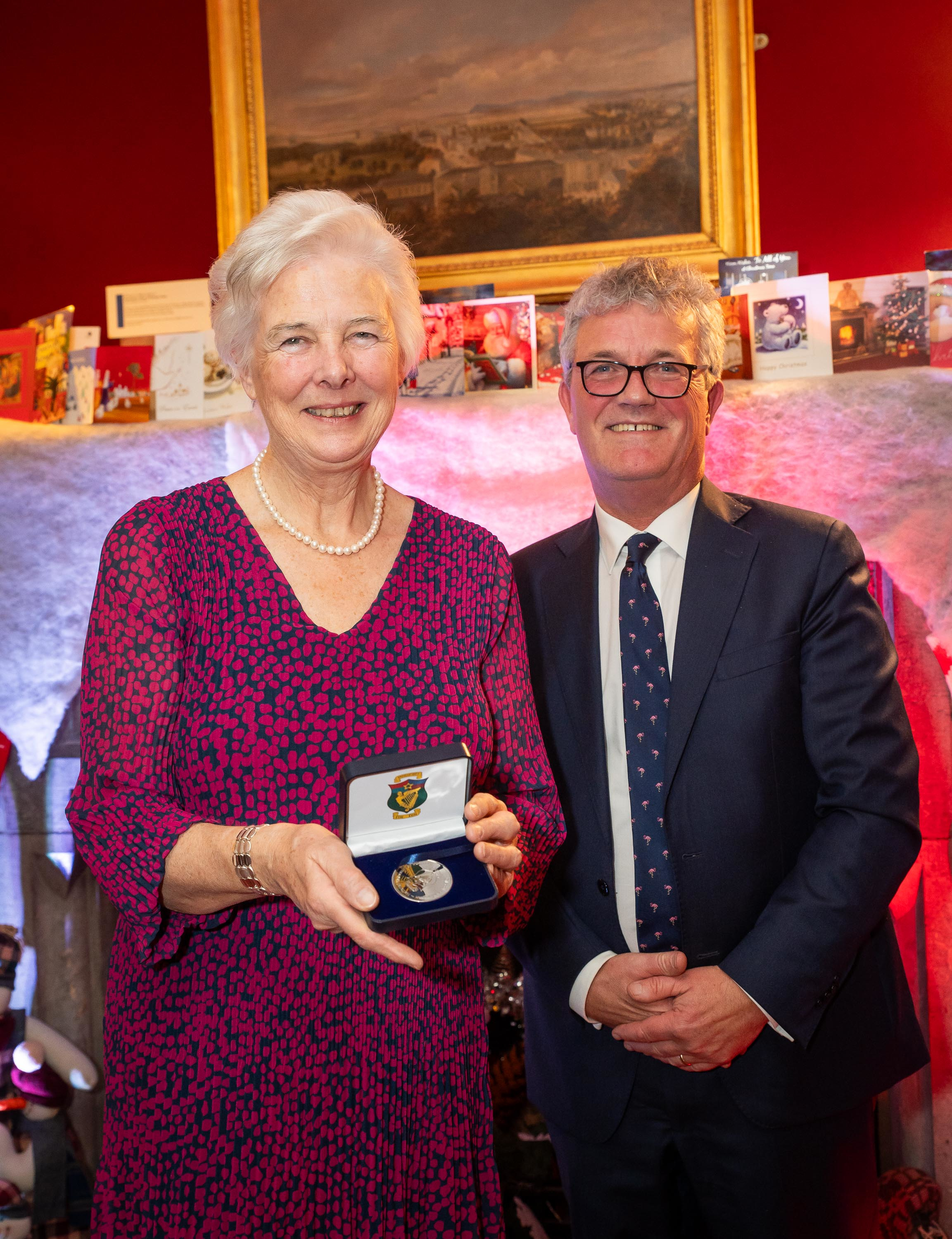 Dr Catherine Day with Prof John O’Halloran