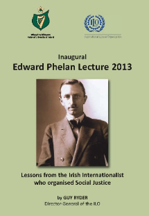 Inaugural E Phelan Lecture 2013 Cover
