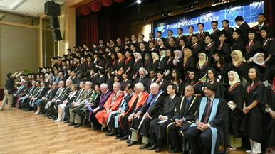 Penang Medical College Graduands Group Photo
