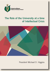 Cover Page The Role of the University at a time of Intellectual Crisis