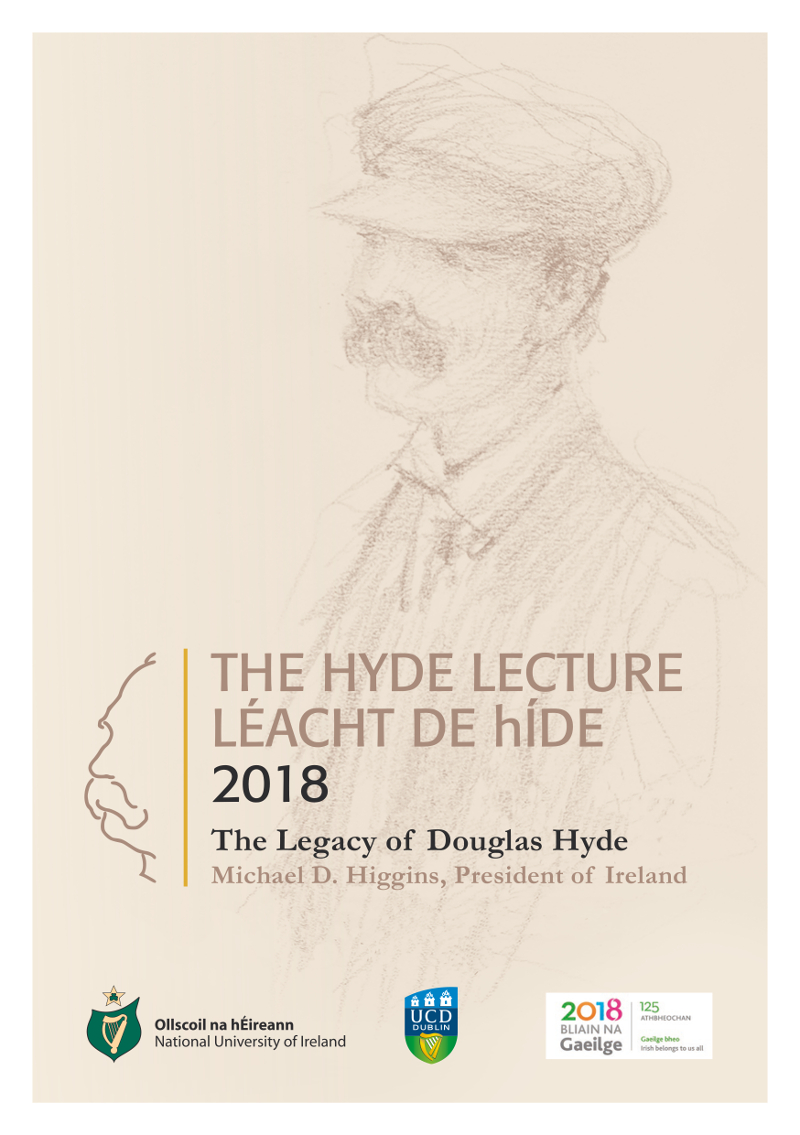 Douglas Hyde Lecture 2018 Cover Page